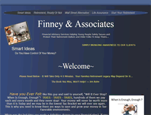 Tablet Screenshot of finneyandassociates.com